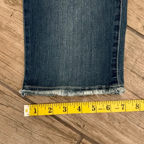 NWT NEW Democracy High Rise Slim Straight Distressed Jeans size 6 Ab technology - Picture 11 of 16